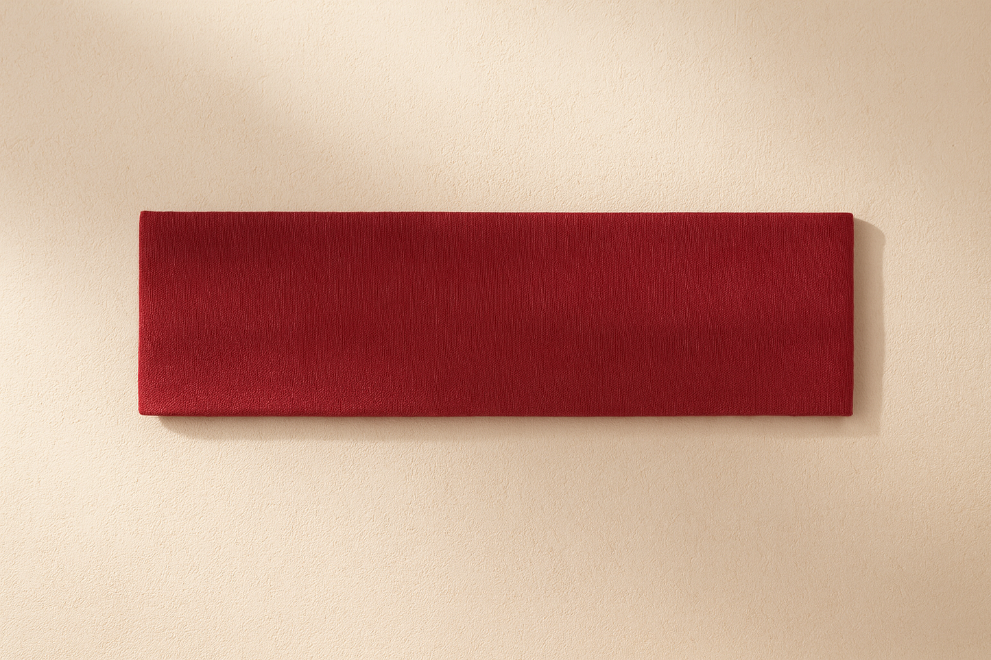 طوق رأس فاخر من قماش جيرسي ناعم مضلع