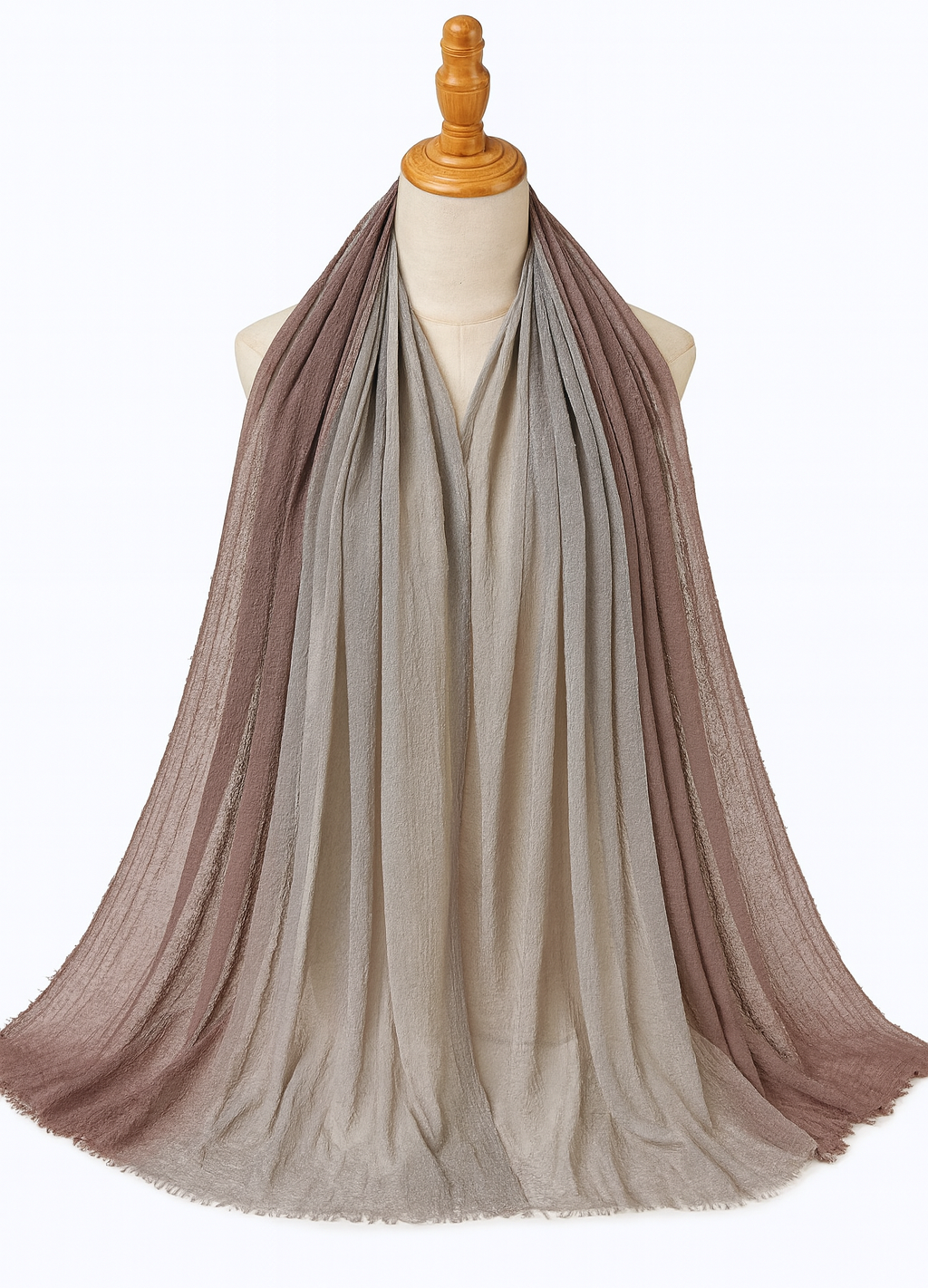 حجاب/وشاح أومبري مجعد