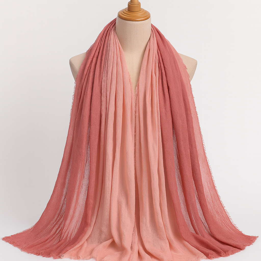 حجاب/وشاح أومبري مجعد