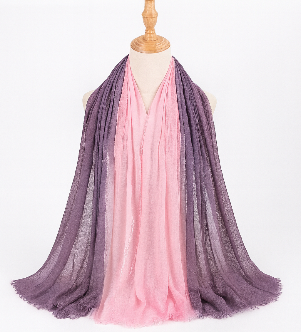 حجاب/وشاح أومبري مجعد