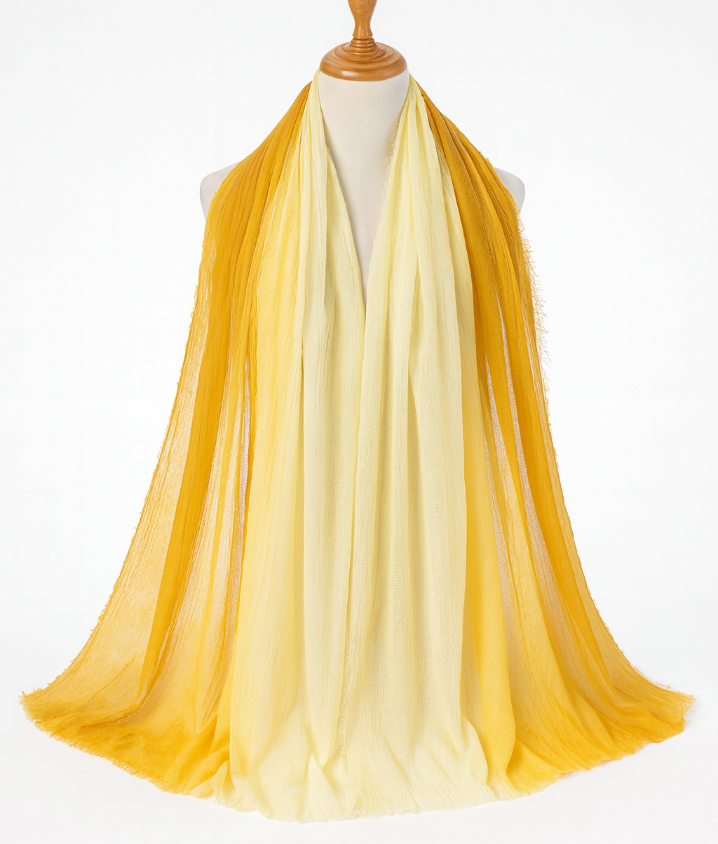 حجاب/وشاح أومبري مجعد