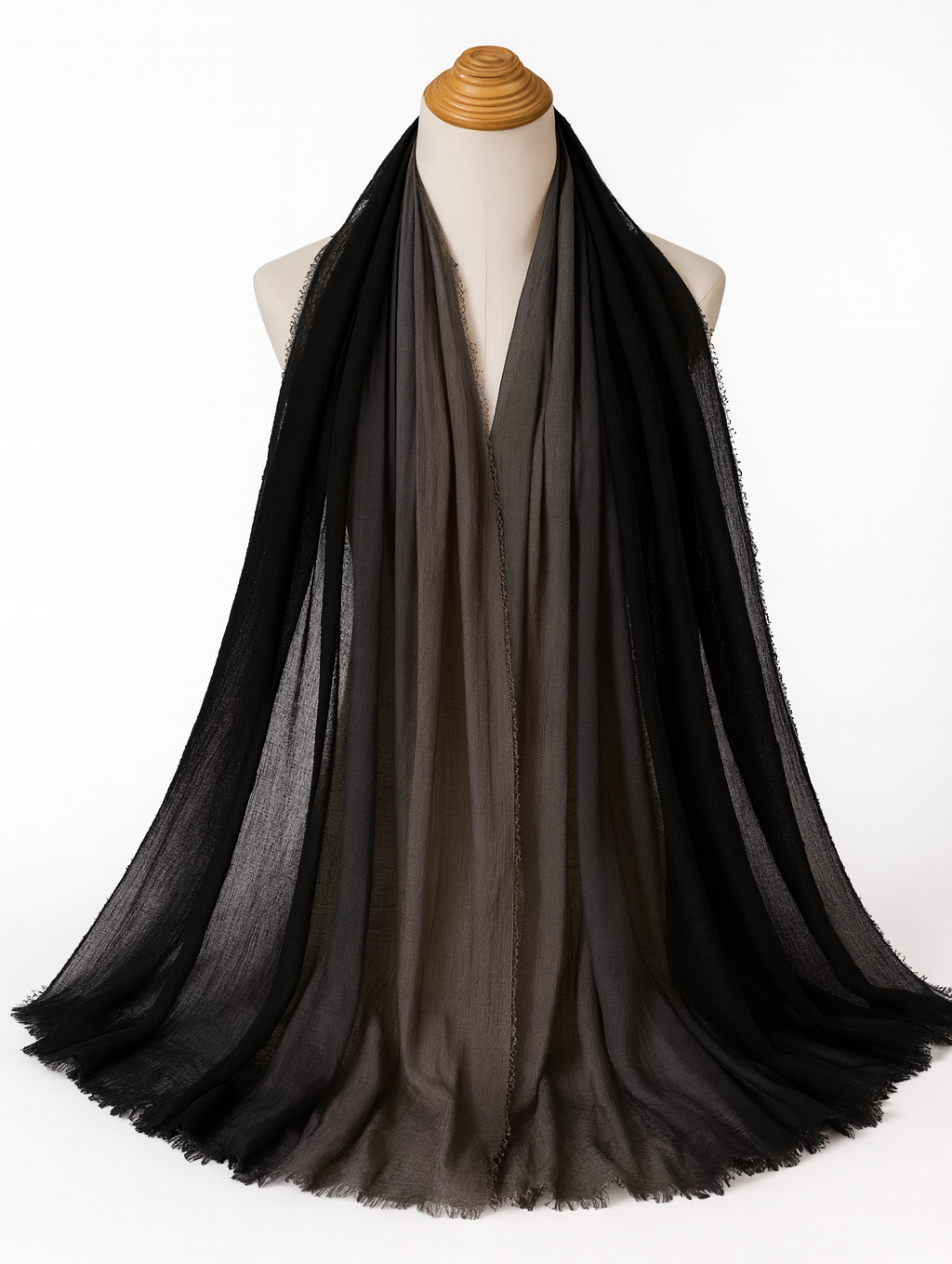 حجاب/وشاح أومبري مجعد