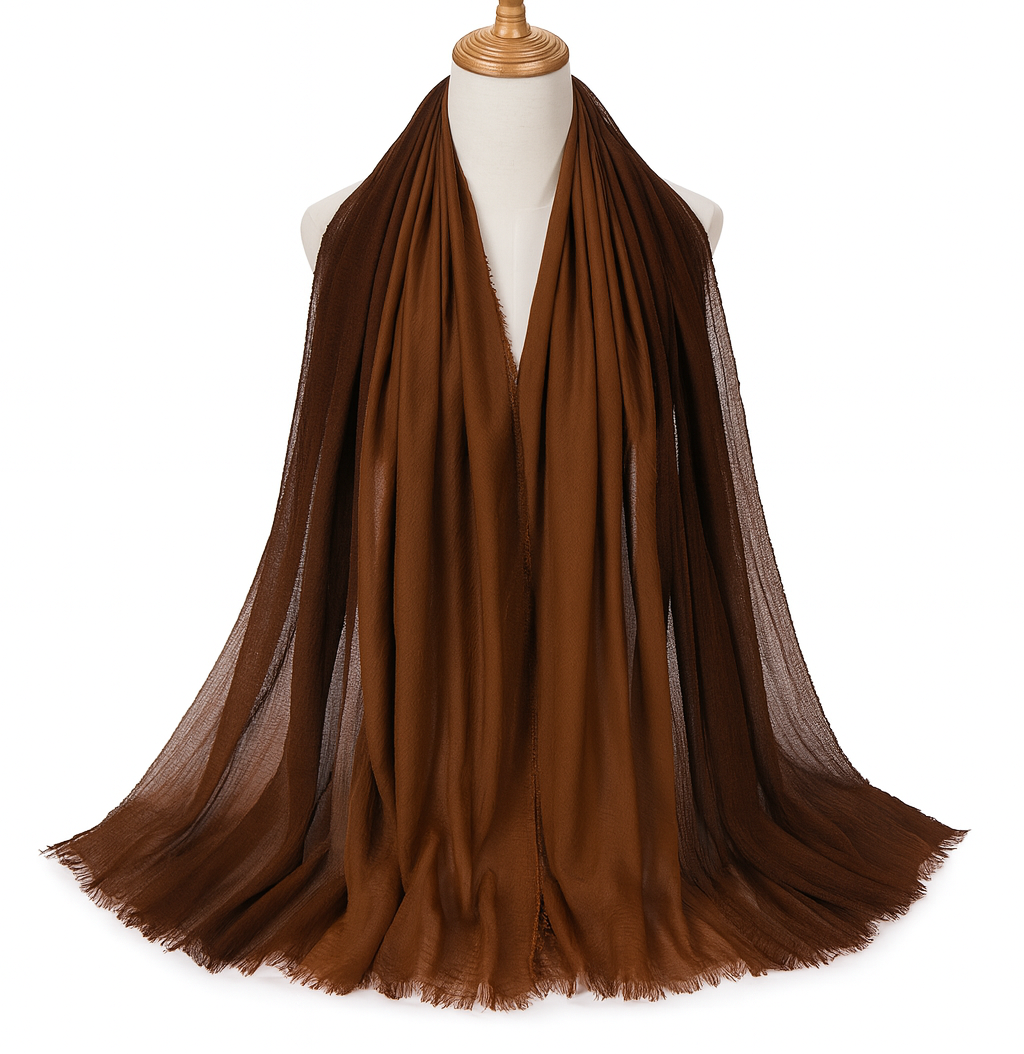 حجاب/وشاح أومبري مجعد