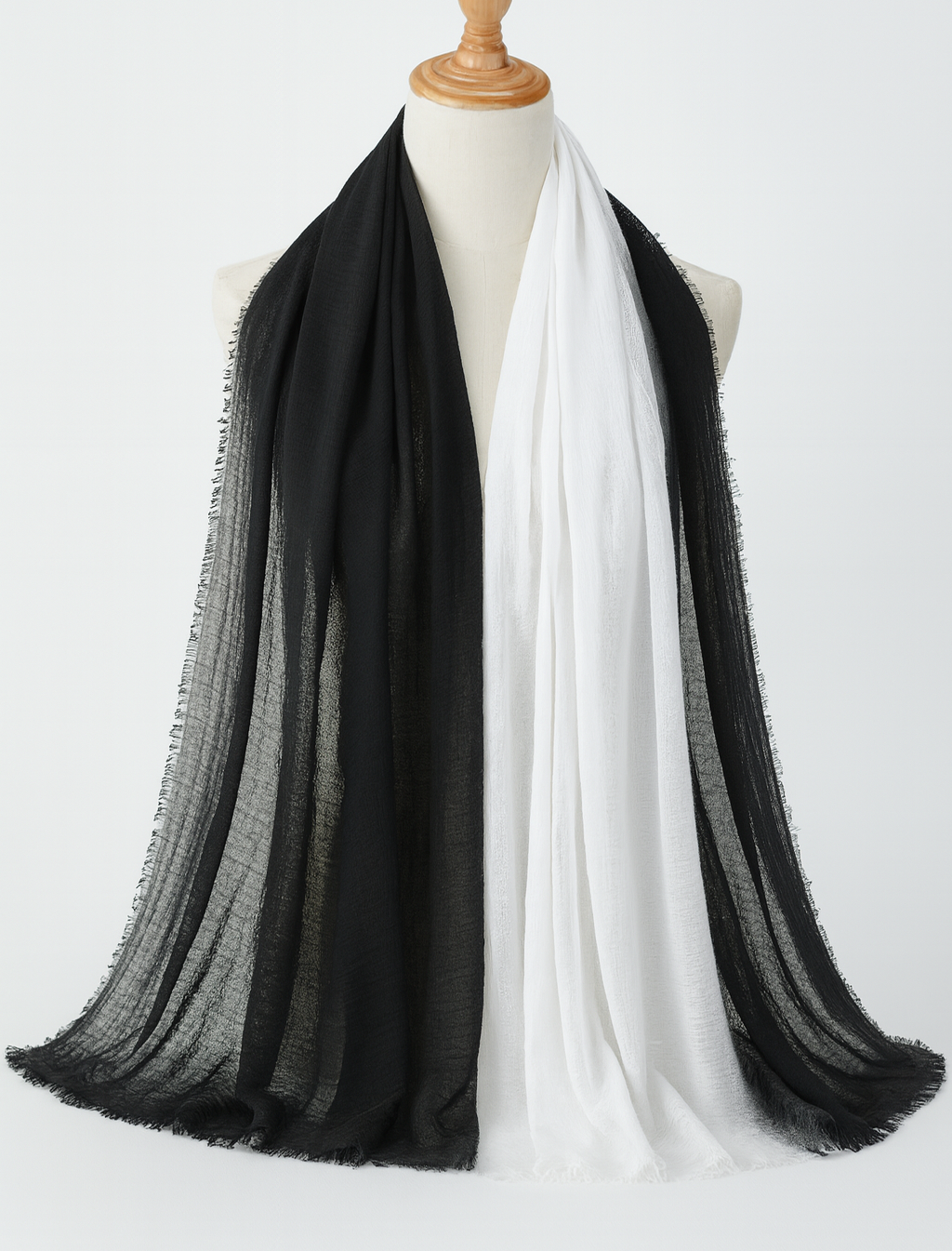 حجاب/وشاح أومبري مجعد