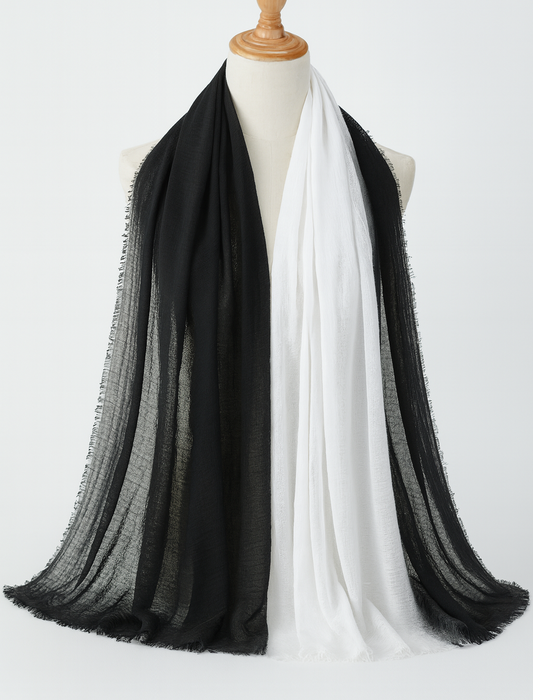 حجاب/وشاح أومبري مجعد