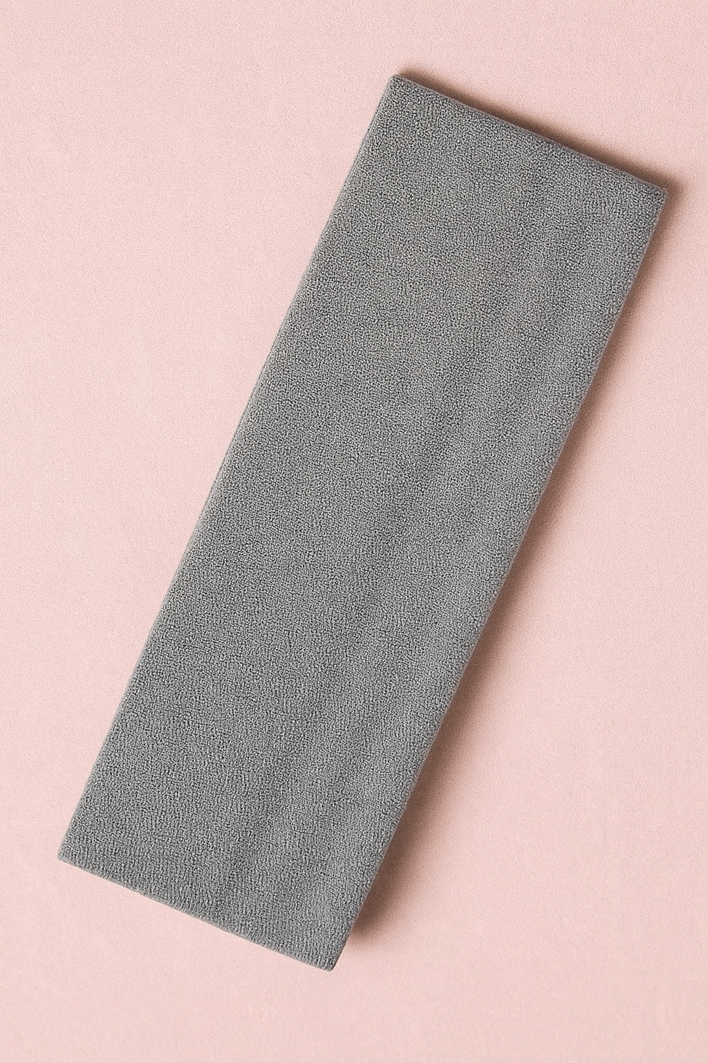 طوق رأس فاخر من قماش جيرسي ناعم مضلع