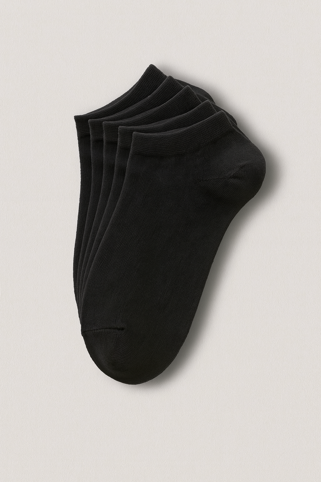 جوارب كاحل فاخرة - جوارب مريحة للاستخدام اليومي، 6 أزواج