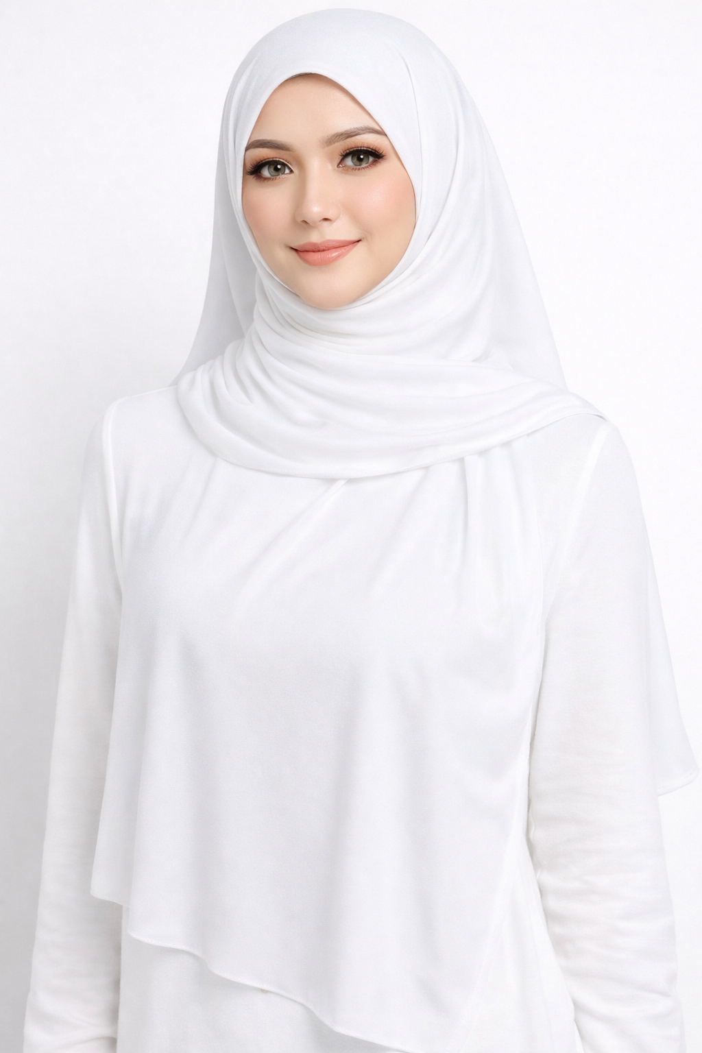 حجاب قطني مزدوج التمدد