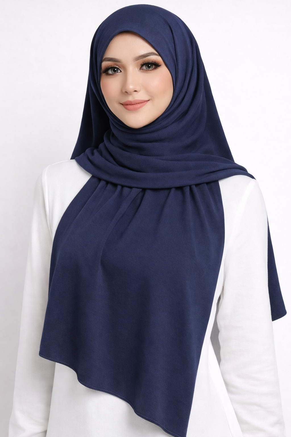 حجاب قطني مزدوج التمدد