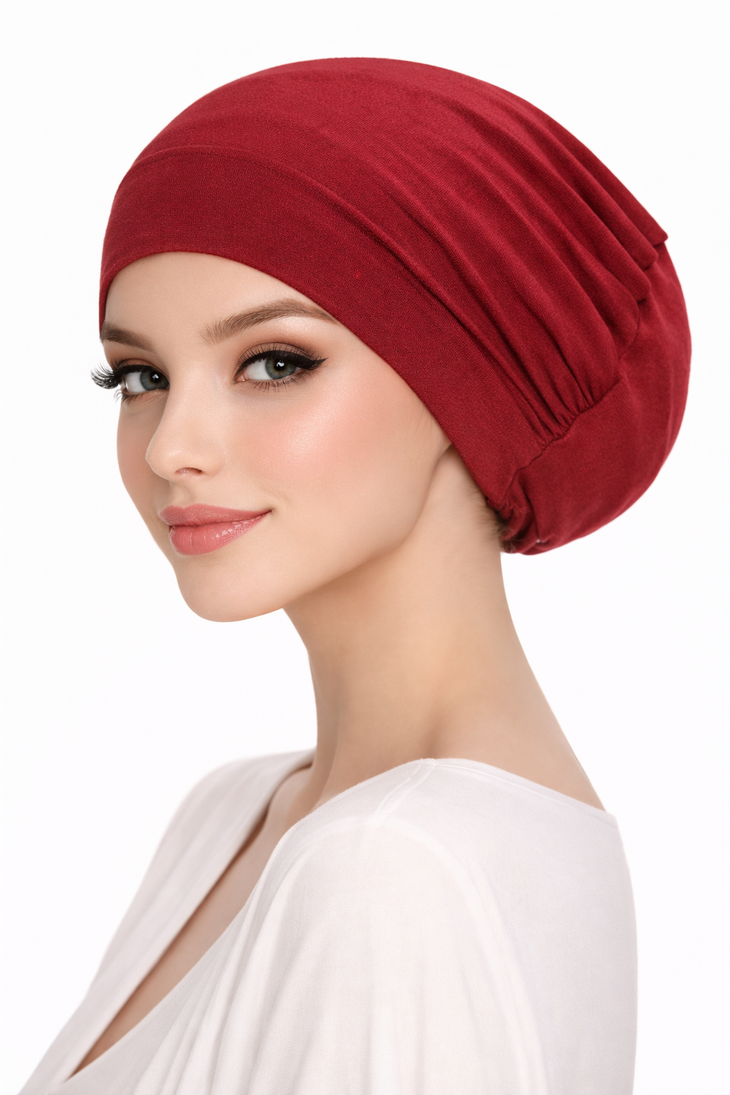 غطاء الحجاب المريح للغاية (مطاط مخفي)