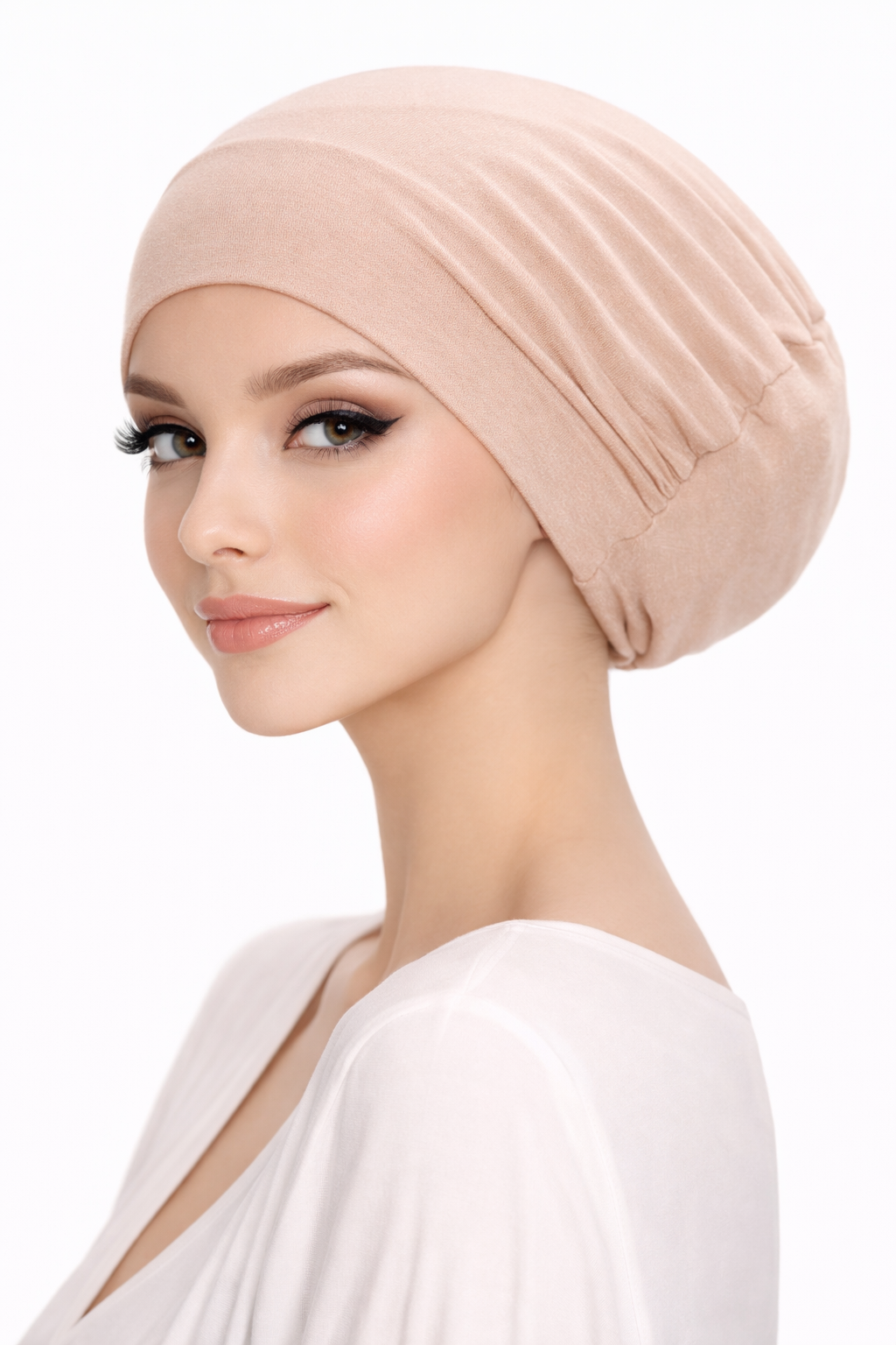 غطاء الحجاب المريح للغاية (مطاط مخفي)