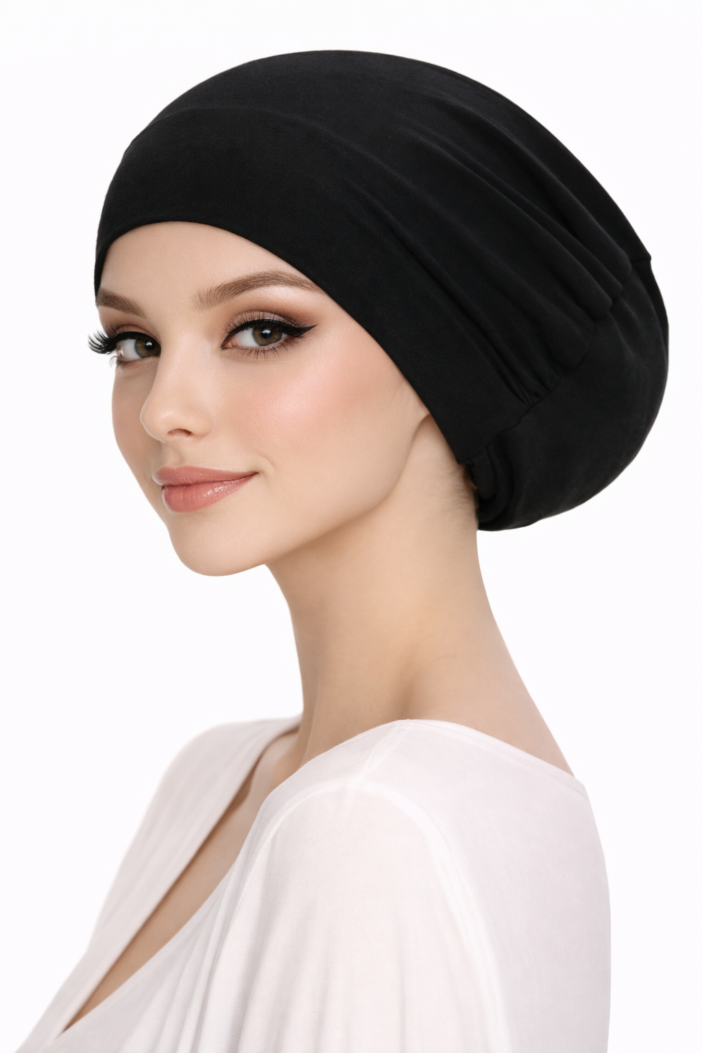 غطاء الحجاب المريح للغاية (مطاط مخفي)