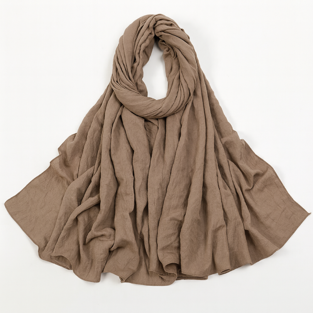 حجاب فيسكوز تايلاندي مجعد