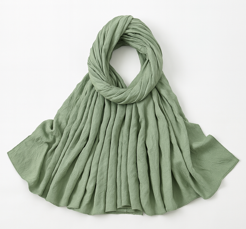 حجاب فيسكوز تايلاندي مجعد