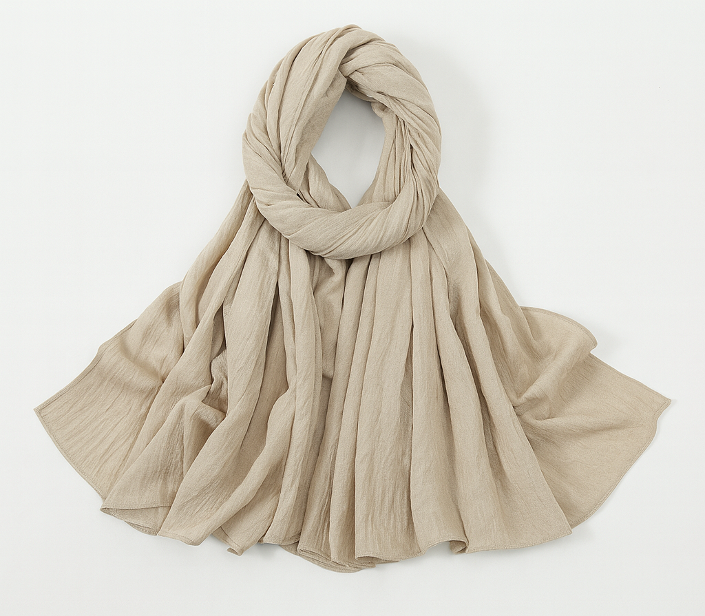 حجاب فيسكوز تايلاندي مجعد