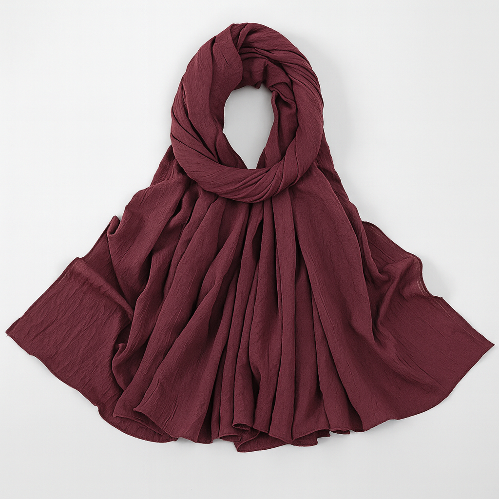 حجاب فيسكوز تايلاندي مجعد