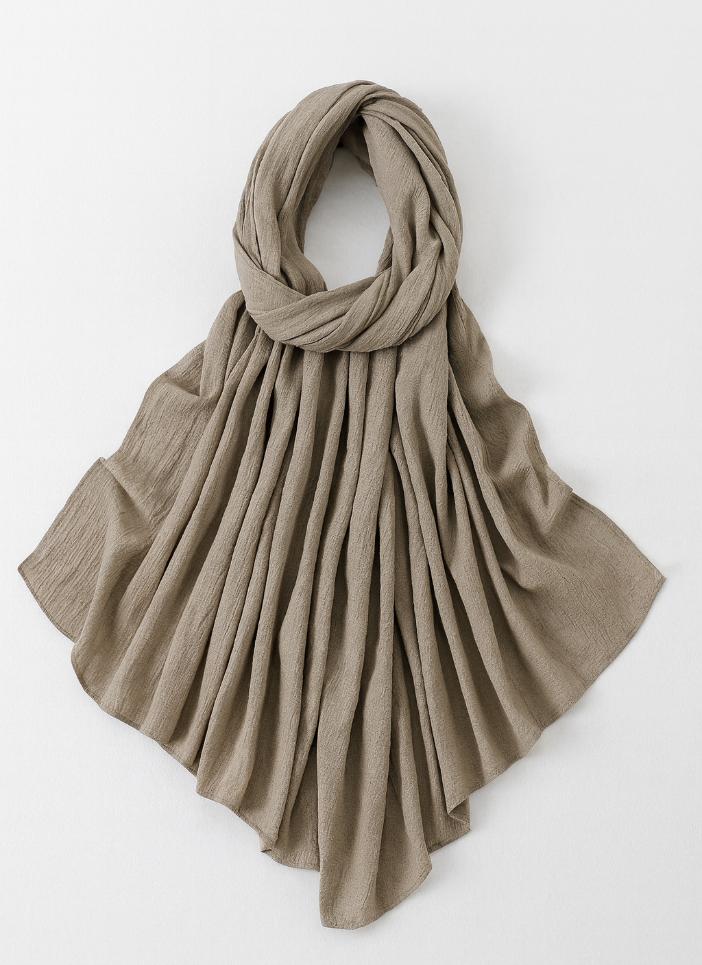 حجاب فيسكوز تايلاندي مجعد