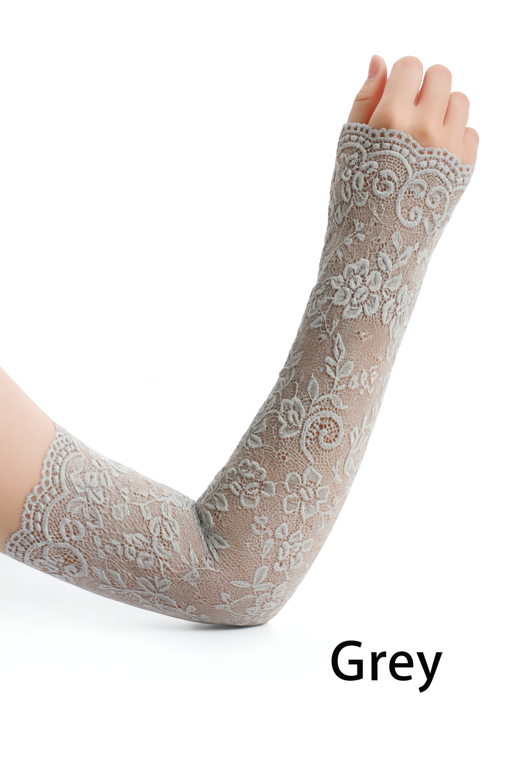 أكمام طويلة فاخرة من الدانتيل