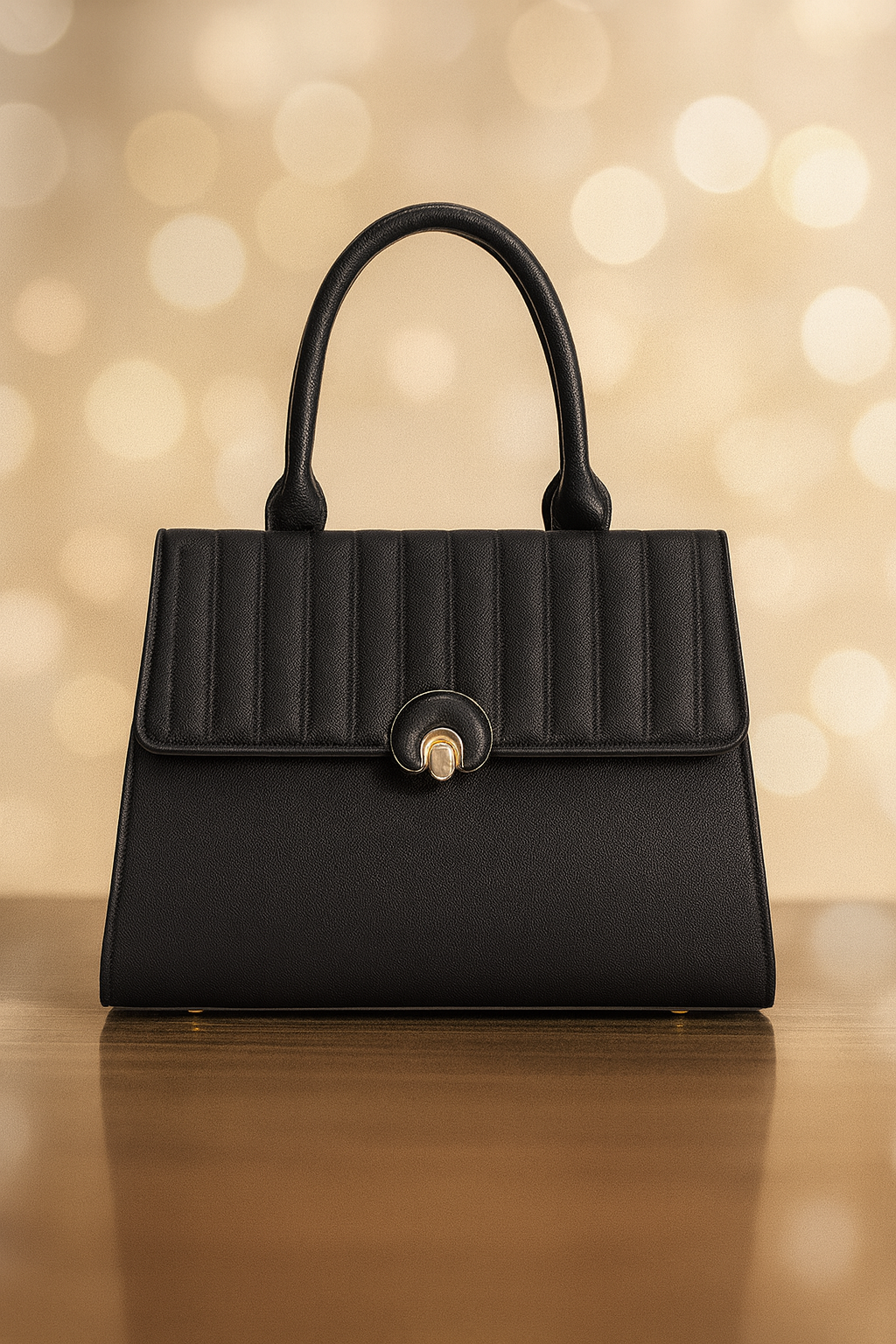 حقيبة يد باجكو مبطنة ذات مقبض علوي