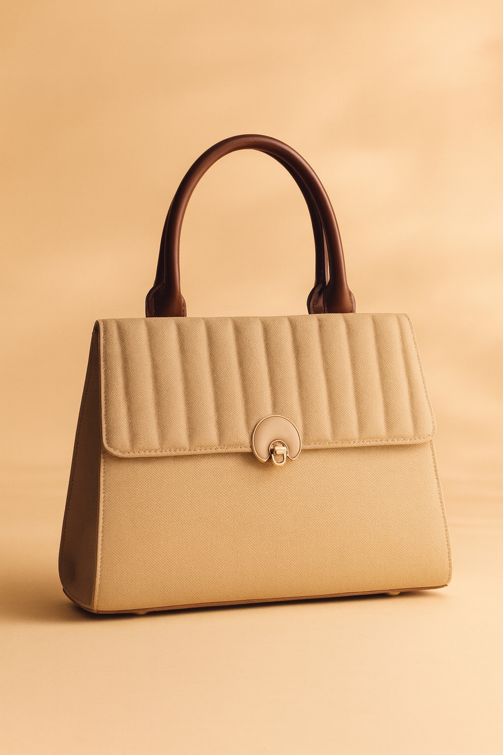 حقيبة يد باجكو مبطنة ذات مقبض علوي