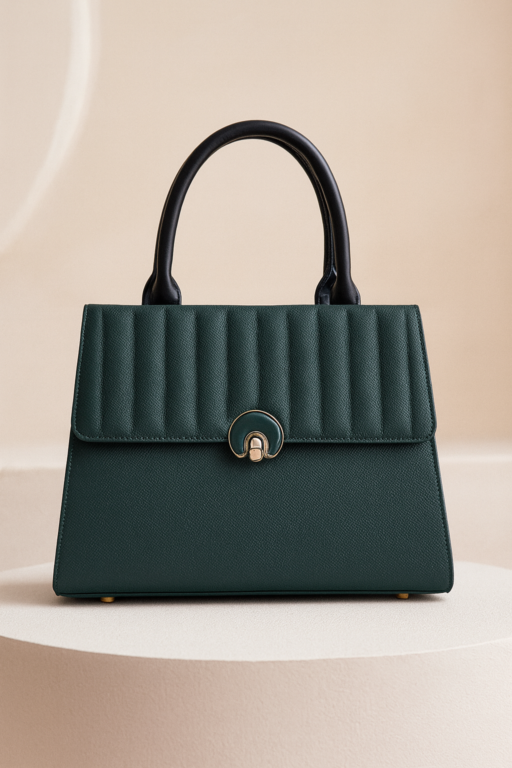 حقيبة يد باجكو مبطنة ذات مقبض علوي