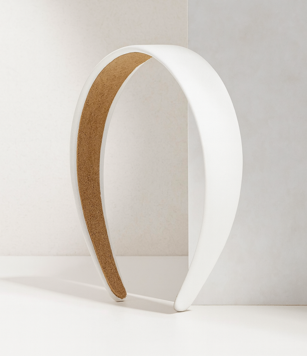 طوق رأس مبطن من الساتان