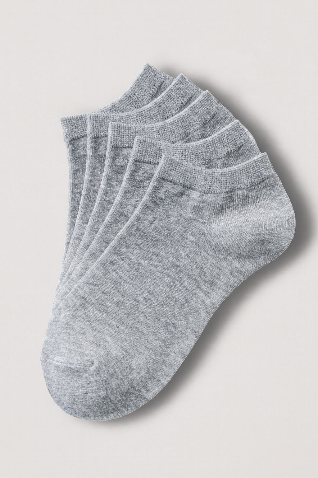 جوارب كاحل فاخرة - جوارب مريحة للاستخدام اليومي، 6 أزواج