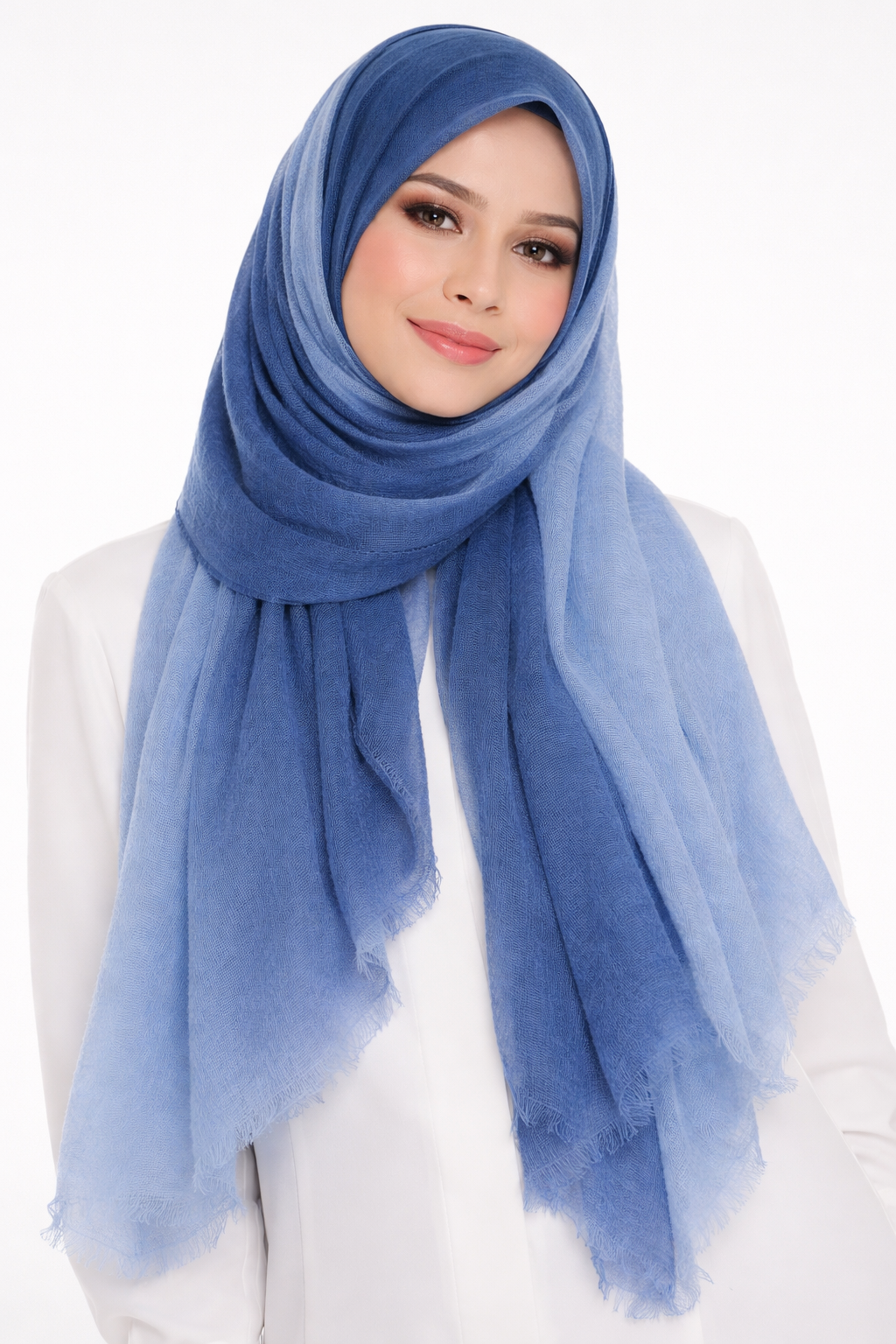 حجاب/وشاح أومبري مجعد