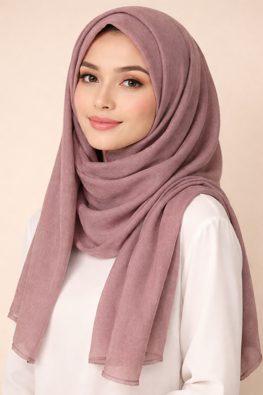 حجاب كتان لامع 