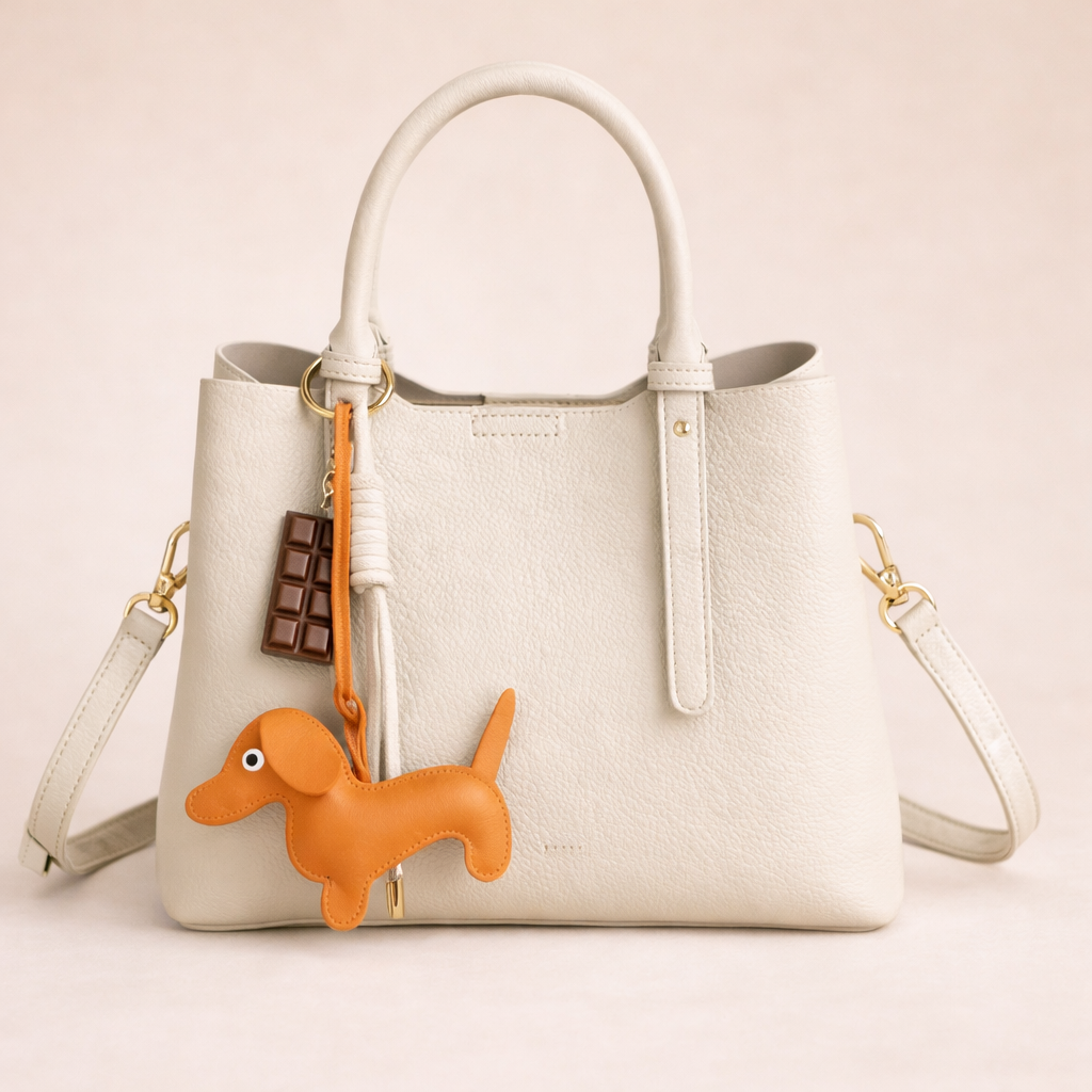 حقيبة يد فاخرة من الجلد الصناعي