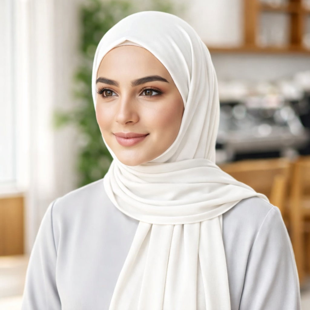 حجاب مناديل قطنية