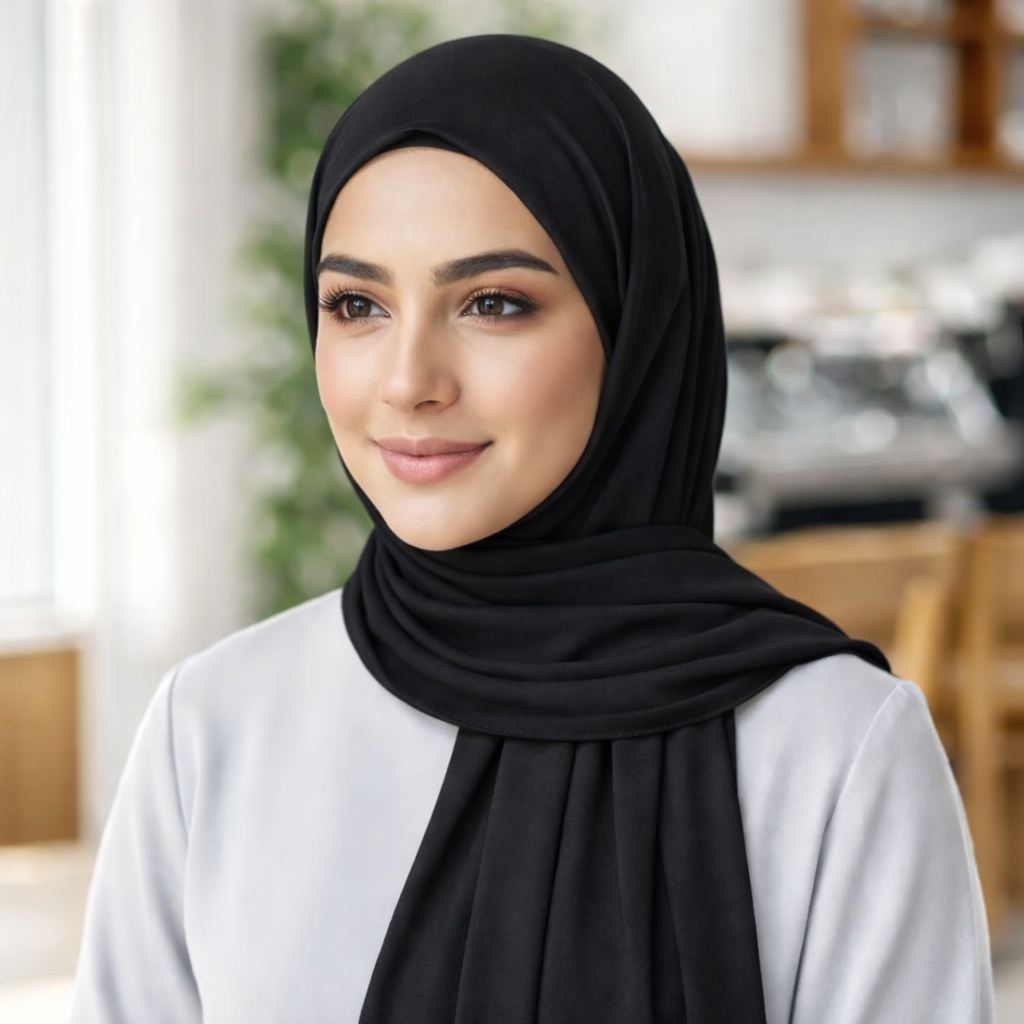 حجاب مناديل قطنية