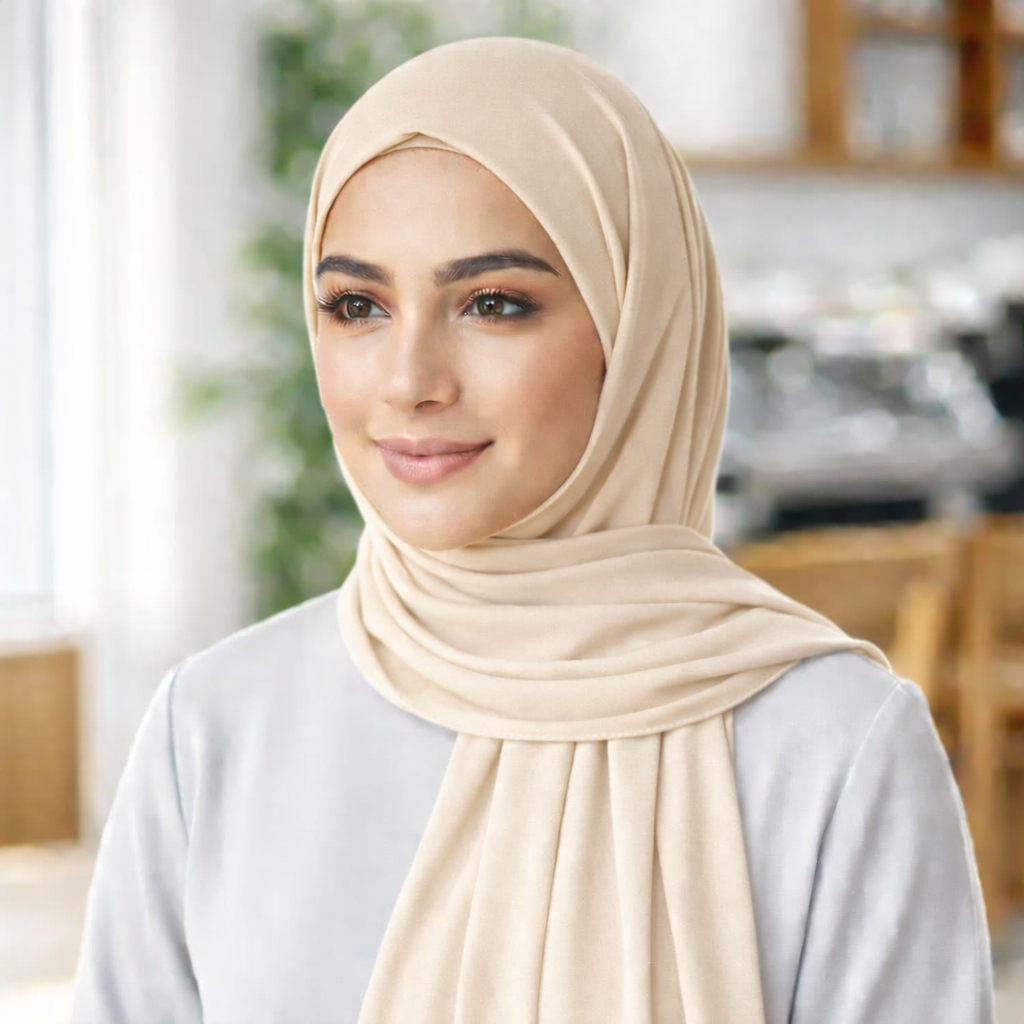 حجاب مناديل قطنية
