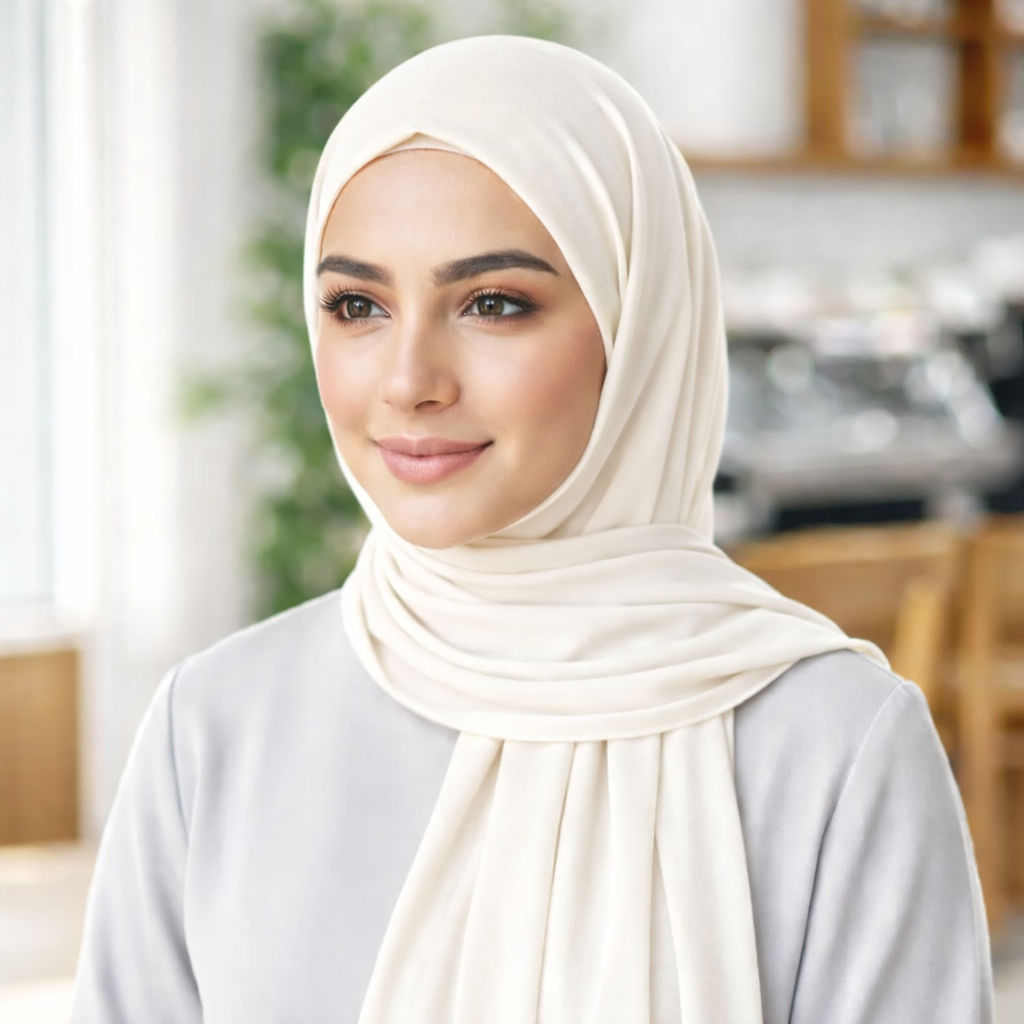 حجاب مناديل قطنية