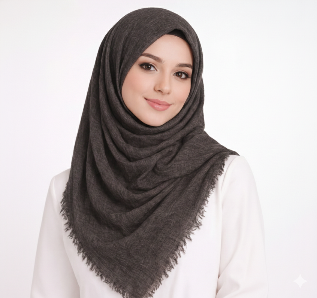 حجاب شال خفيف الوزن من الفسكوز 