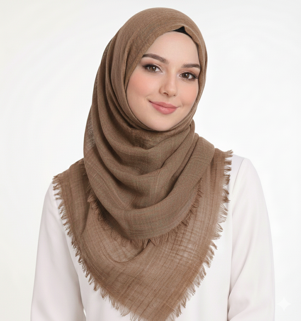 حجاب شال خفيف الوزن من الفسكوز 