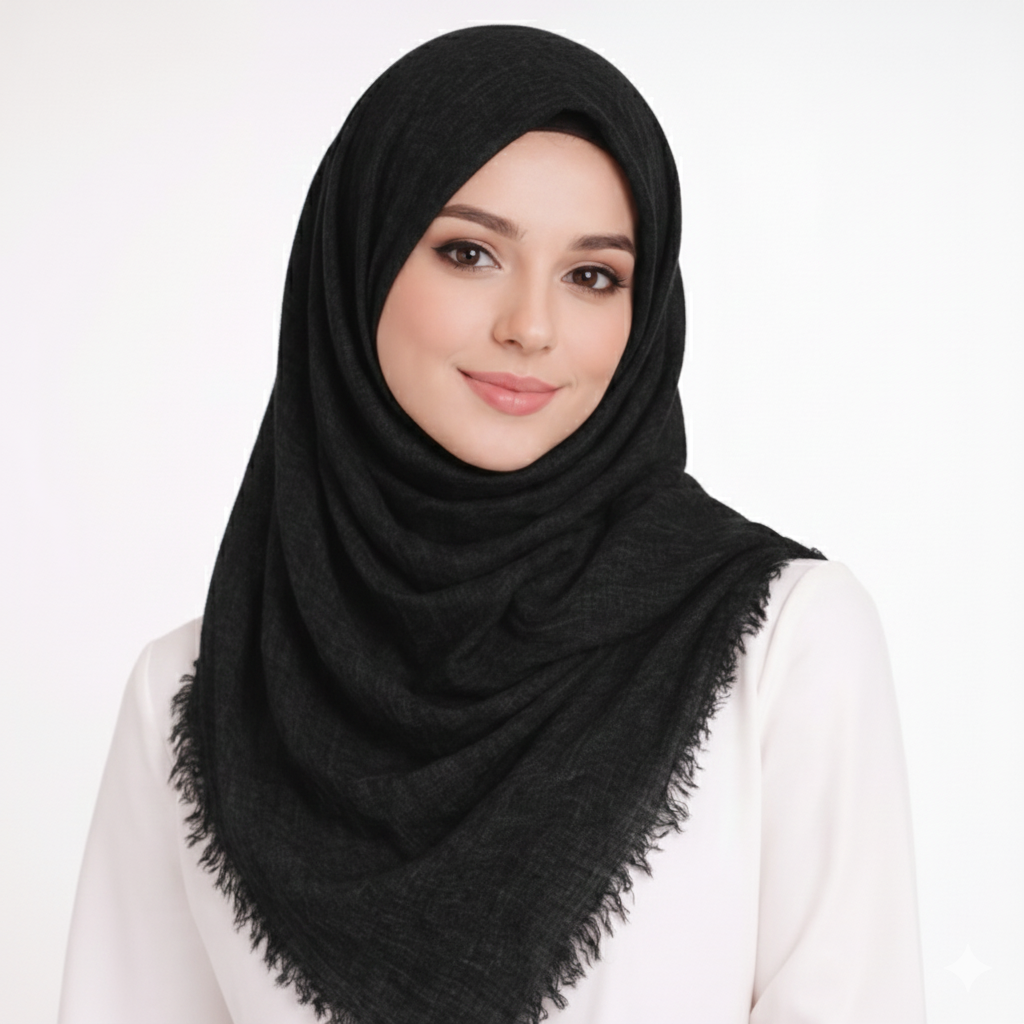 حجاب شال خفيف الوزن من الفسكوز 