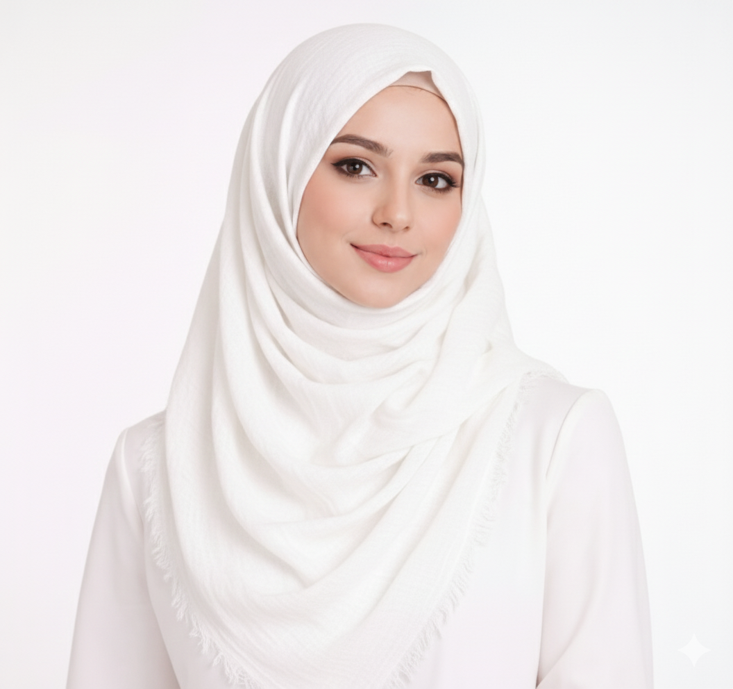 حجاب شال خفيف الوزن من الفسكوز 