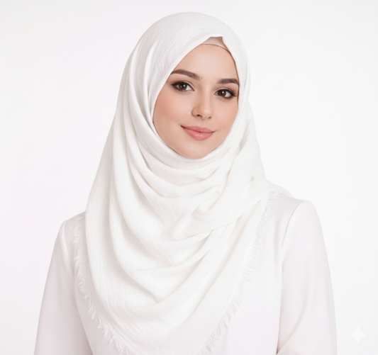 حجاب شال خفيف الوزن من الفسكوز 